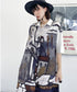 Abstract Cityscape Art Shirt Dress